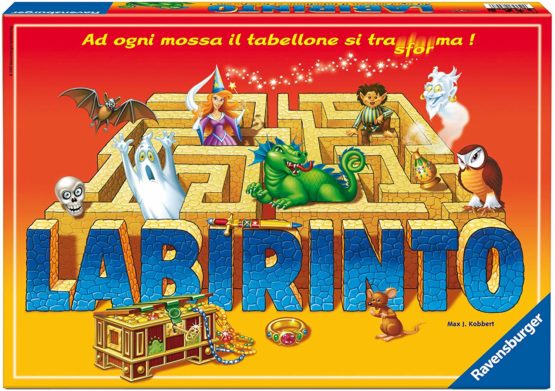Toyland - Labyrinth, 1 player (Ravensburger 026447-WM) Italian version