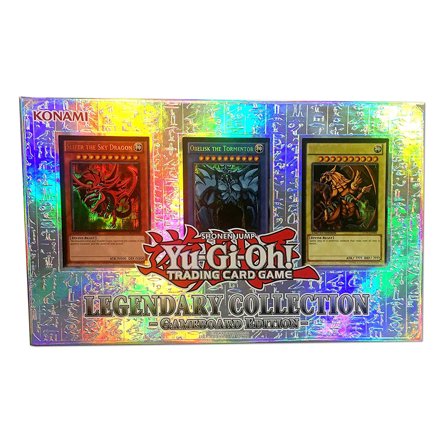 YuGiOh LEGENDARY COLLECTION Gameboard Edition Gods Cards LC01 [Toy