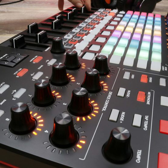 AKAI Professional APC40MKII - USB-Powered Ableton Live Performance MIDI Controller with Clip Launch Matrix, Knobs & Faders, Plug & Play Setup for Mac / PC and Pro Software Suite Included - Image 4
