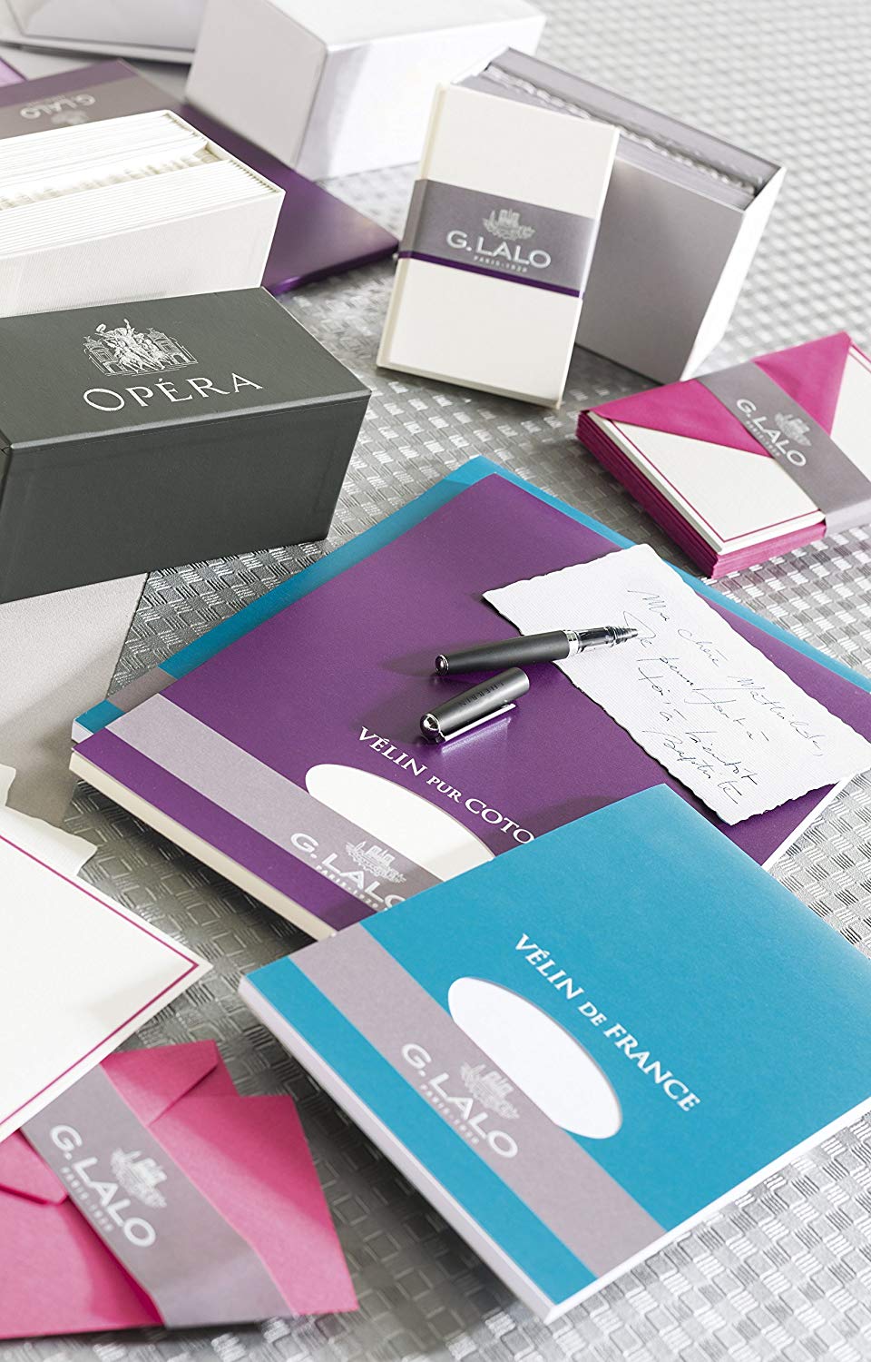 Lalo 21700L, Velin De France. Pack of 20 Gummed lined envelopes. Sizes: 11.4x16.2 cm 100g, French Vellum - Image 4