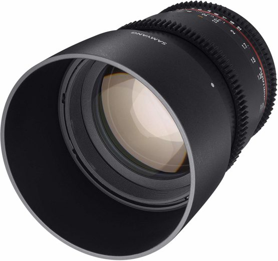 Samyang 85 mm T1.5 VDSLR II Manual Focus Video Lens for Canon DSLR Camera 7816 - Image 3