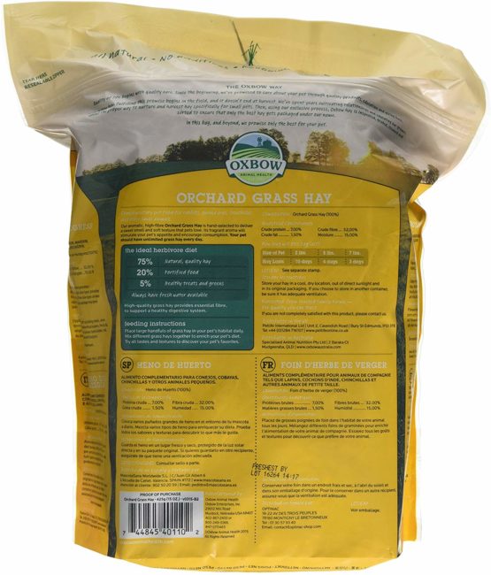 Oxbow Orchard Grass Hay, 425 g - Image 2