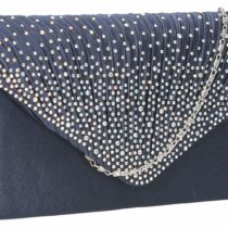 SWANKYSWANS Womens Abby Diamante Envelope Style Bag Clutch