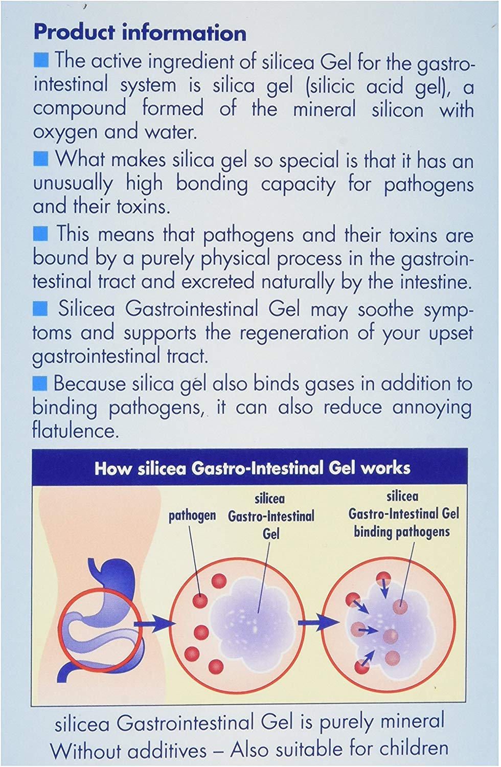 Silicea Gastro Intestinal Direct Sachets - Pack of 15 Sachets, 15 Count (Pack of 1) - Image 2