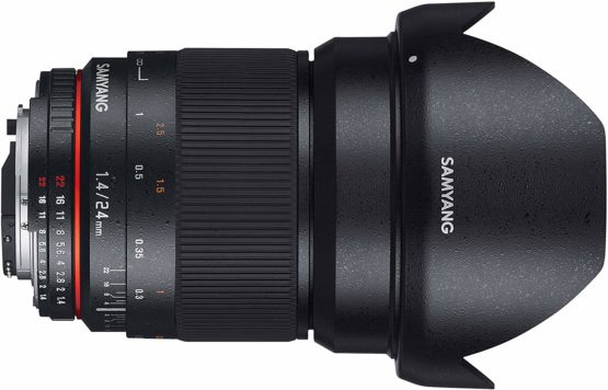 Samyang 24 mm F1.4 Manual Focus Lens for Sony-E, 7641 - Image 2