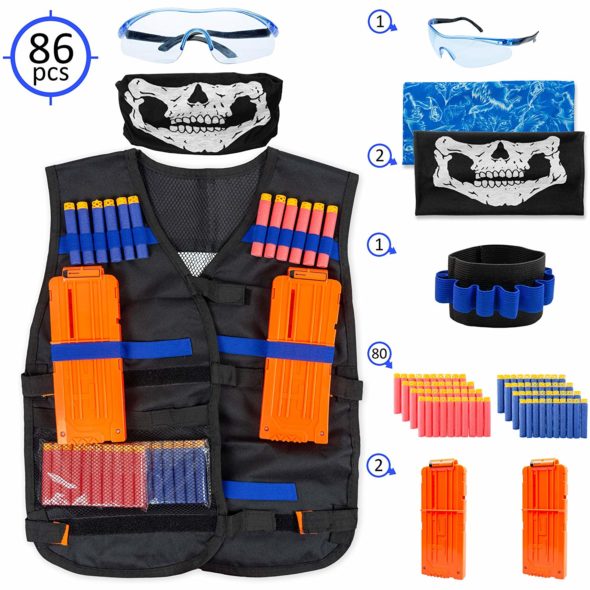 nerf sticky vest