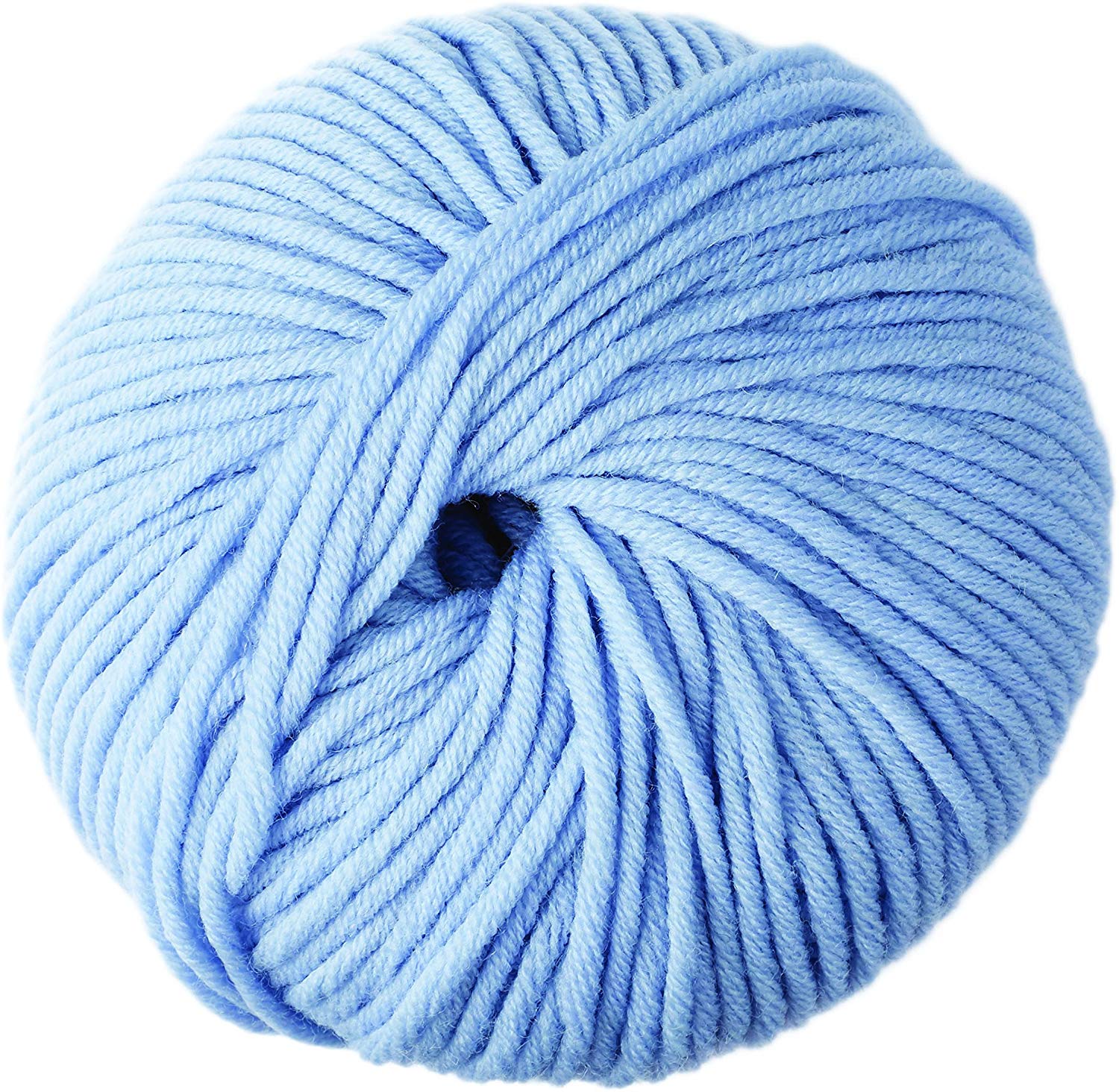 DMC Woolly 5" Merino Wool, Light Blue (71), 50g, 11.5 x 11.5 x 6 cm