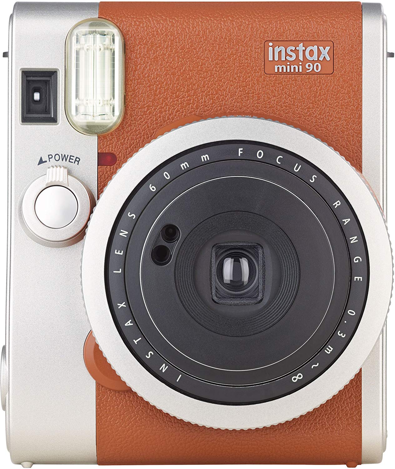 instax mini 90 Neo Classic instant camera, Brown