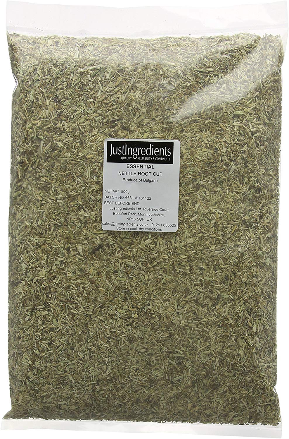 JustIngredients Essentials Nettle Root 500 g