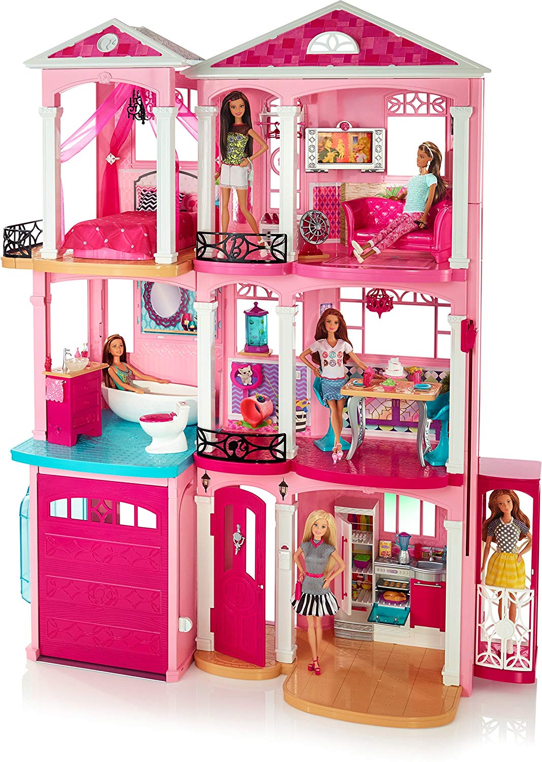 Barbie FFY84 Dream House Playset, Pink, Grande - Image 4