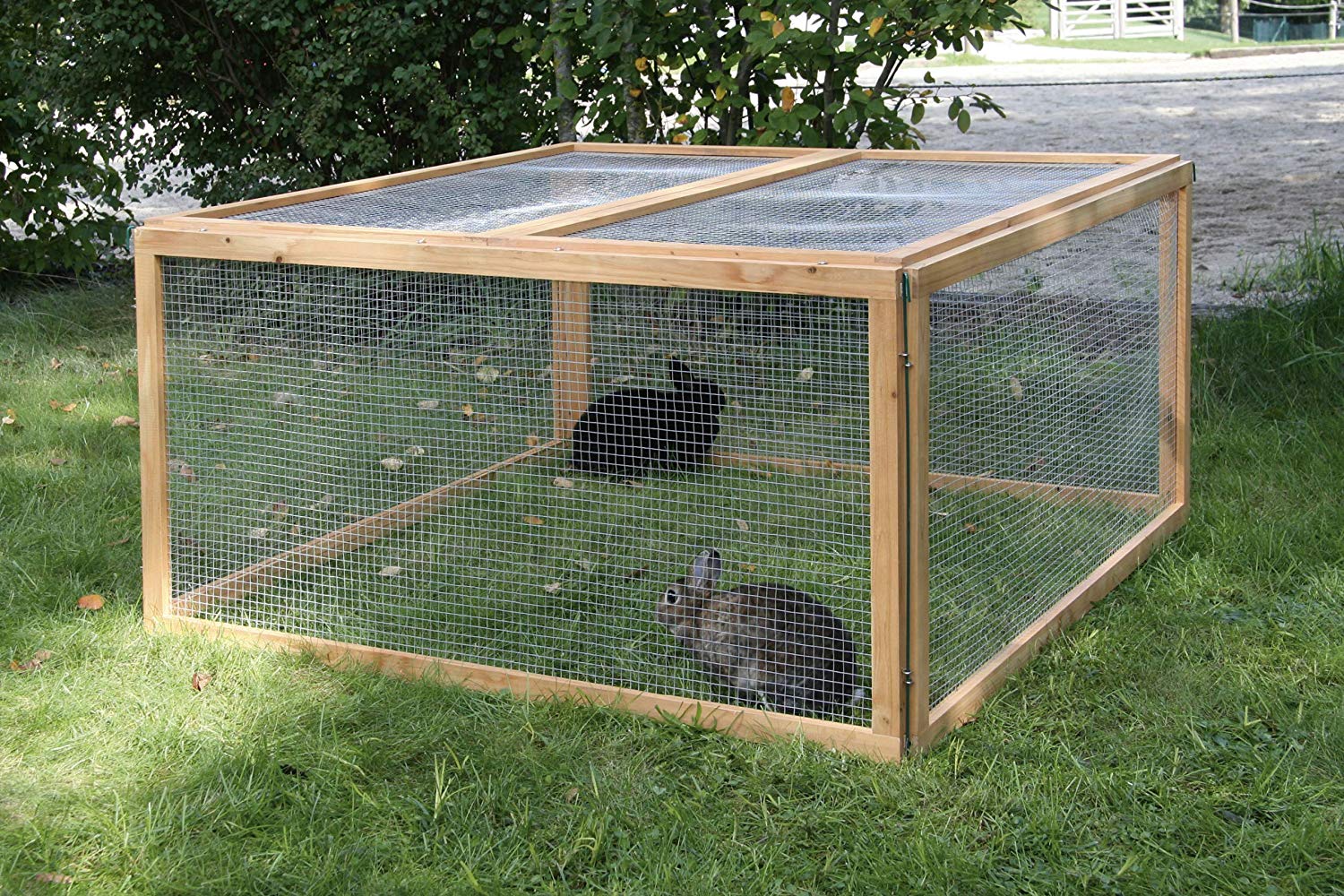 Kerbl Vario Outdoor Enclosure, 120 x 120 x 59 cm, 120 cm L x 60 cm W x 14 cm H