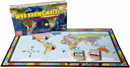 Wild Card Games Who Knows Where? - The Global Location Guessing Family Board Game - Image 3