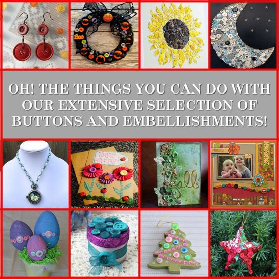 Buttons Galore Girls, Multi-Colour, 0.6 - Image 3