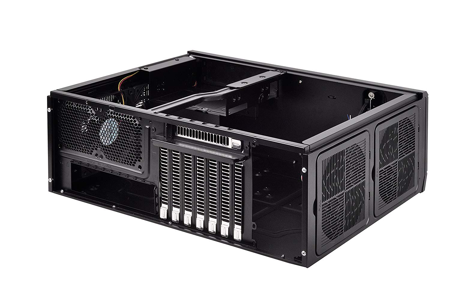 SilverStone SST-GD10B - Grandia HTPC ATX Computer Case, Silent High Airflow Performance, black - Image 3