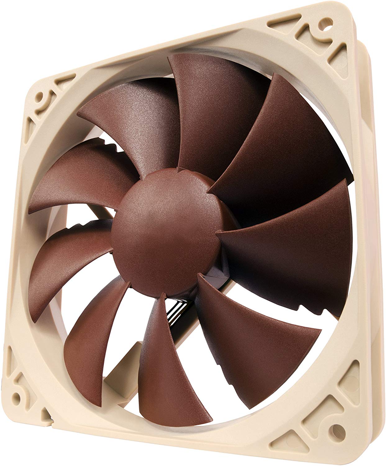 Noctua NF-P12, 3-Pin Premium Cooling Fan (120mm, Brown), 120 x 120 x 25 mm - Image 2