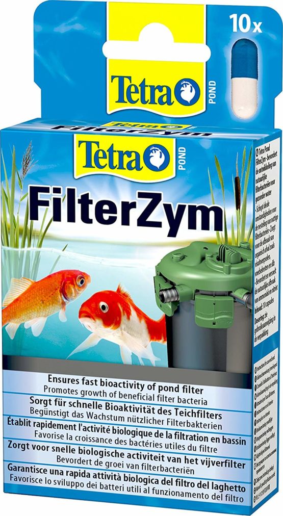 Tetra Pond FilterZym Bacteria Supplement, Ensures Immediate Bioactivity of Pond Filter, 10 Capsules - Image 3