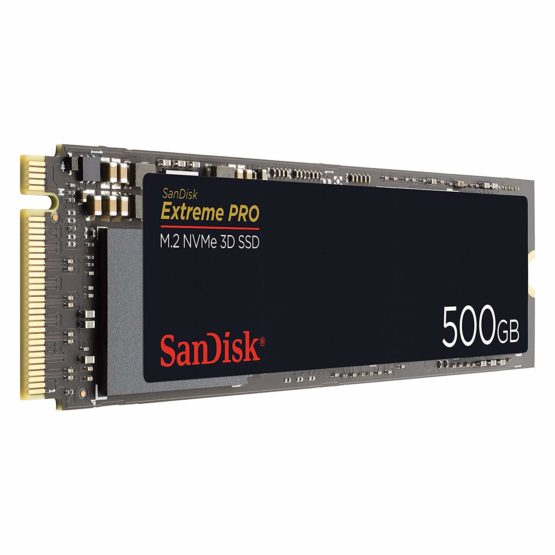 SanDisk SDSSDXPM2-500G-G25 Extreme PRO 500 GB M.2 NVMe 3D SSD, Black - Image 2