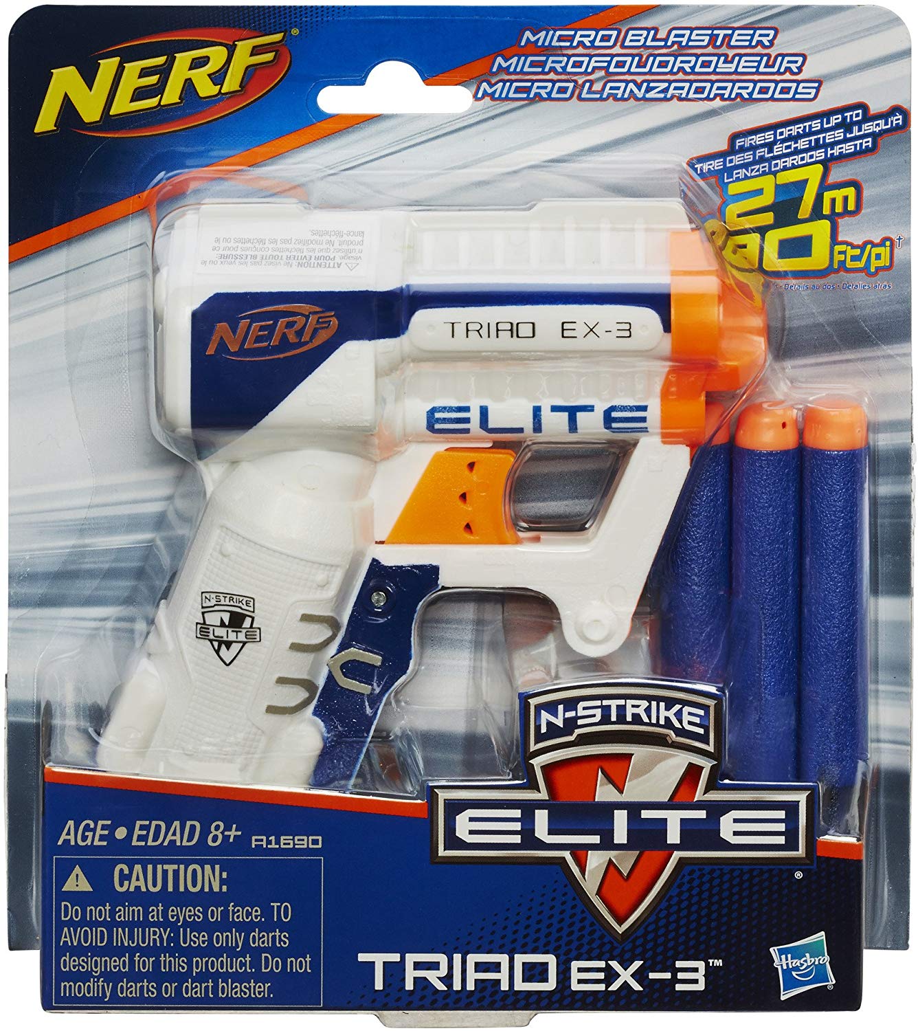 Nerf N-Strike Elite Triad EX-3 Blaster - Image 2