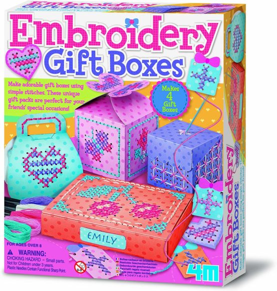 4M Embroidery Gift Boxes (Multi-Colour)