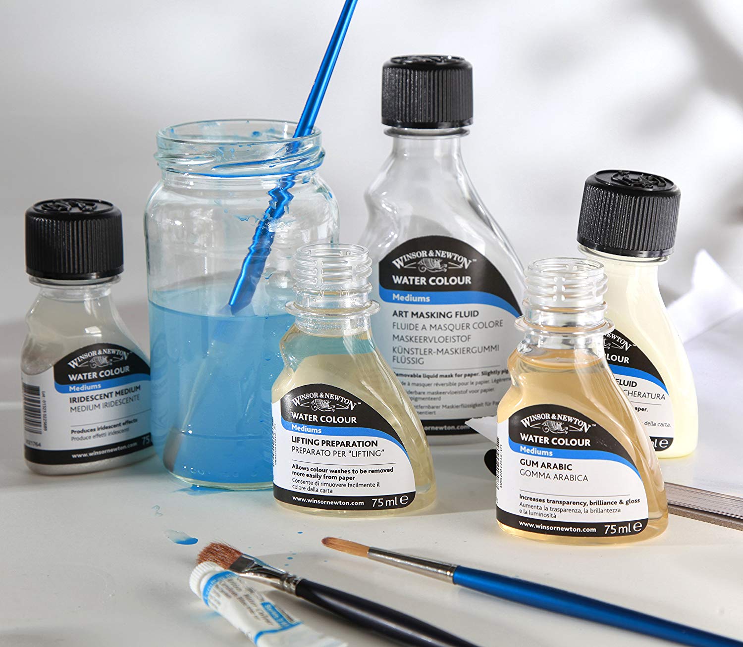 Winsor & Newton, Art Masking Fluid, 75ml, Transparent, 75 ml (Pack of 1) - Image 2