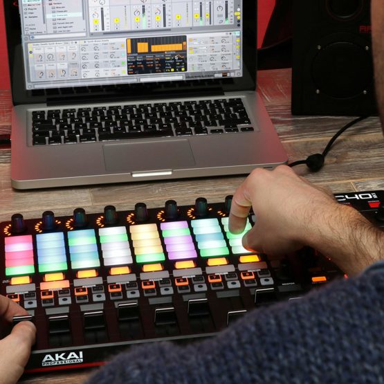AKAI Professional APC40MKII - USB-Powered Ableton Live Performance MIDI Controller with Clip Launch Matrix, Knobs & Faders, Plug & Play Setup for Mac / PC and Pro Software Suite Included - Image 3