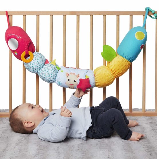 Sophie The Giraffe Activity Bolster 100 cm Multi-Coloured - Image 3