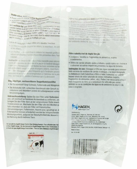Dogit 6 L Water Fountain replacement carbon cartridge - Image 3