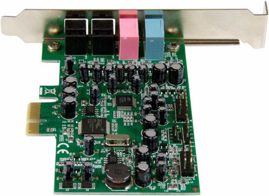 StarTech 7.1 Channel Sound Card - PCI Express - 24-bit - 192KHz - SPDIF Digital Optical and 3.5mm Analog Audio (PEXSOUND7CH) - Image 3