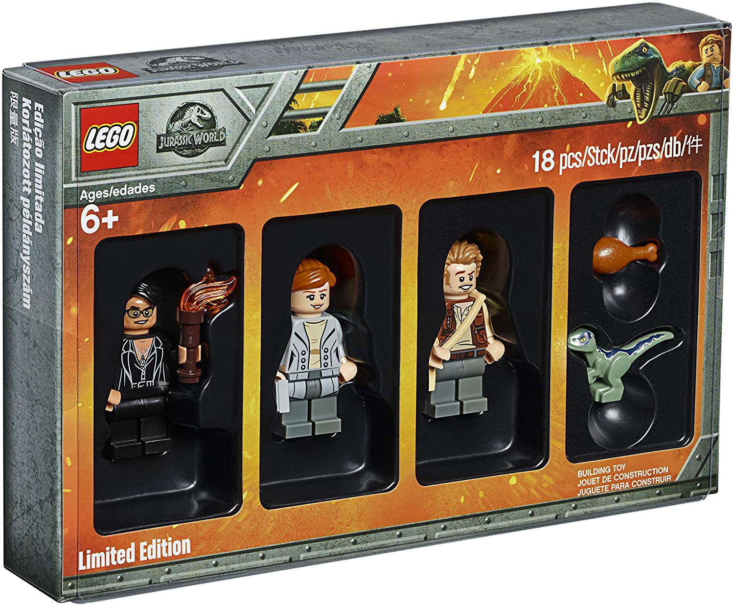 LEGO Jurassic World Minifigures, Multicolor, Small