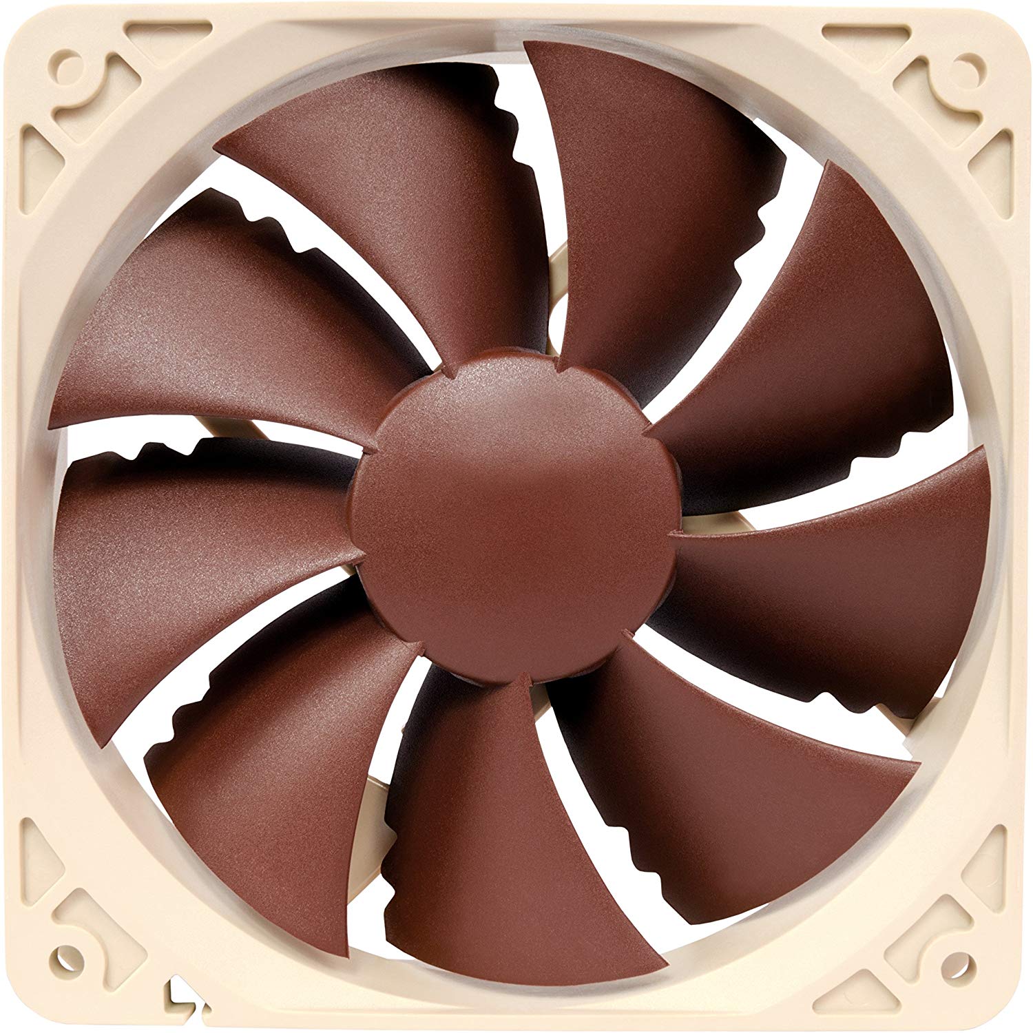 Noctua NF-P12, 3-Pin Premium Cooling Fan (120mm, Brown), 120 x 120 x 25 mm