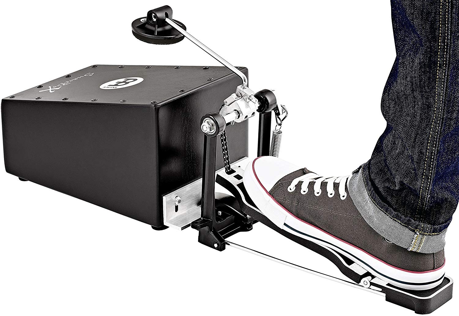 Meinl Percussion Pickup Snarebox Instrument - Foot Instrument with crisp Snare Sound - With Pickup - Baltic Birch, Black (PSNAREBOX) - Image 3