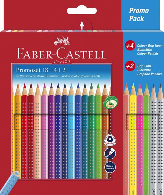 Faber-Castell Colour Grip Promotion Set of 24