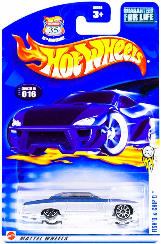 Mattel Hot Wheels 2003 First Editions 1:64 Scale Silver & Blue Fish¡®d ...