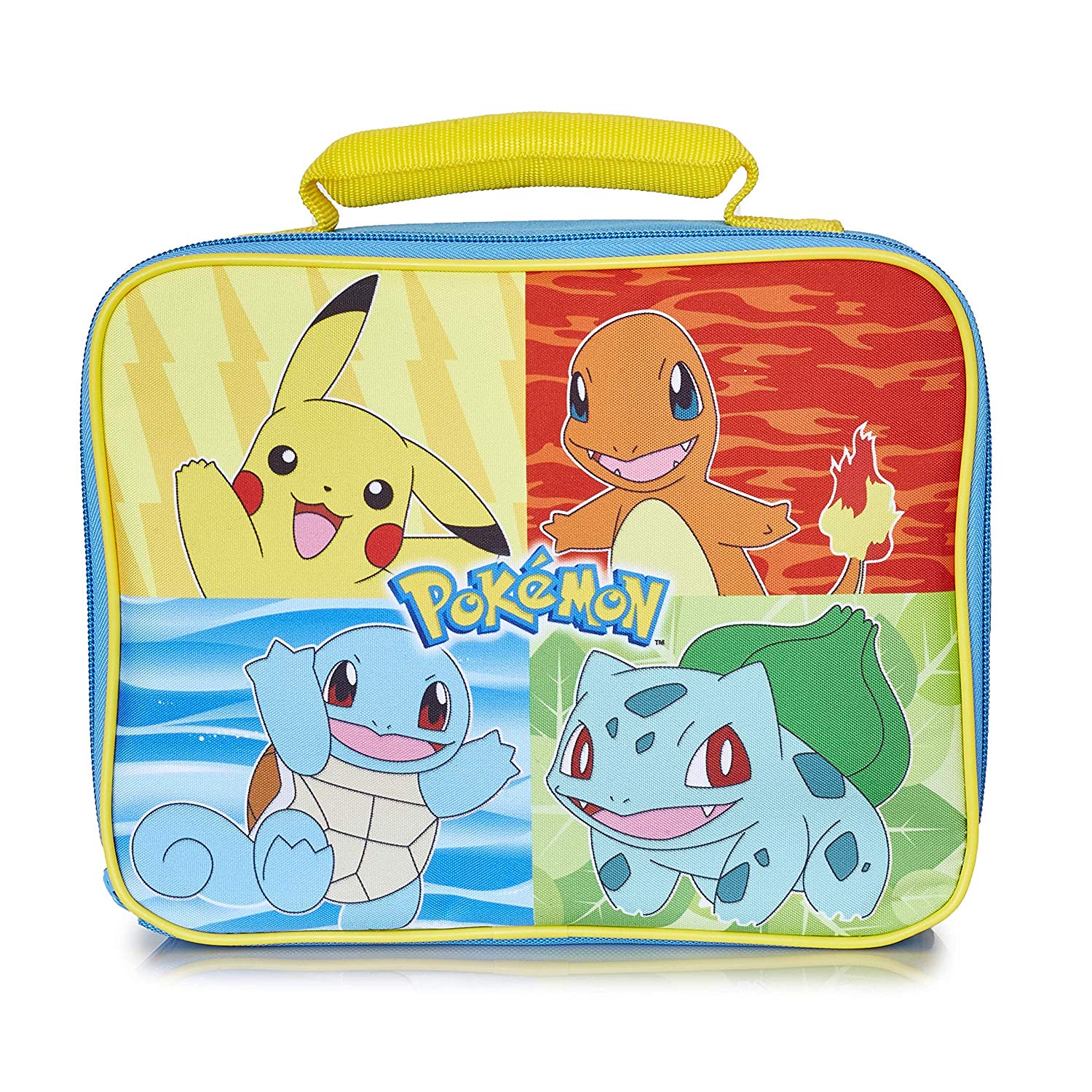 Pokémon Lunch Box  Blue Lunch Bag For Kids And Teens With Pikachu