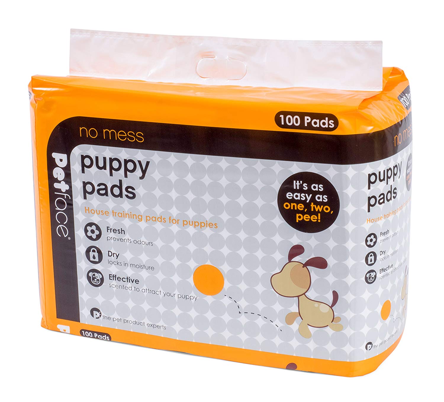 Petface No Mess Puppy Training Pad, 100-Piece, Multi-colord, Pack of 100 - Image 2