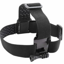 Kitvision Adjustable Head Strap Mount Harness for Action Cameras Including Kitvision Edge HD10/Splash/Escape 5/Escape 5W and GoPro Hero (3, 3+ or 4) - Black