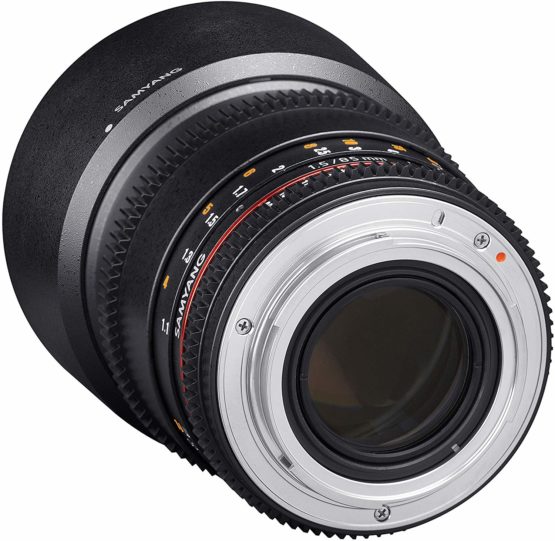 Samyang 85 mm T1.5 VDSLR II Manual Focus Video Lens for Canon DSLR Camera 7816 - Image 4