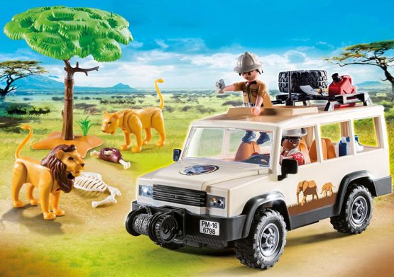 Playmobil Wild Life 6798 Safari Truck with Lions, for Children Ages 4+ - Image 2