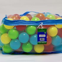 Tech Traders ® 100 Multi Coloured Play Balls (Net Carry Bag with Hand Tag)