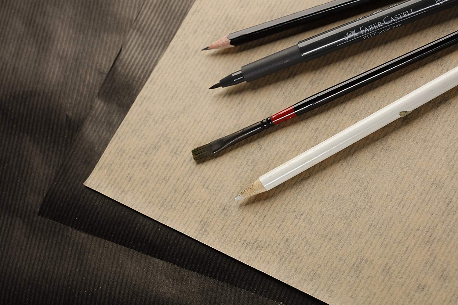 Clairefontaine, Ref 975815C, Kraft Paper Pad (50 Sheets), A4 (297 x 210mm) Size, 120gsm Paper, Acid Free, pH Neutral - Image 4