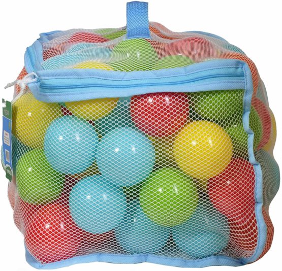 Tech Traders ® 100 Multi Coloured Play Balls (Net Carry Bag with Hand Tag) - Image 4