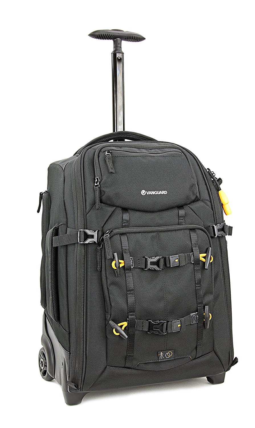 Vanguard ALTA FLY 49T 2-wheel roller case - 21 litres, Black, 375x265x540 mm