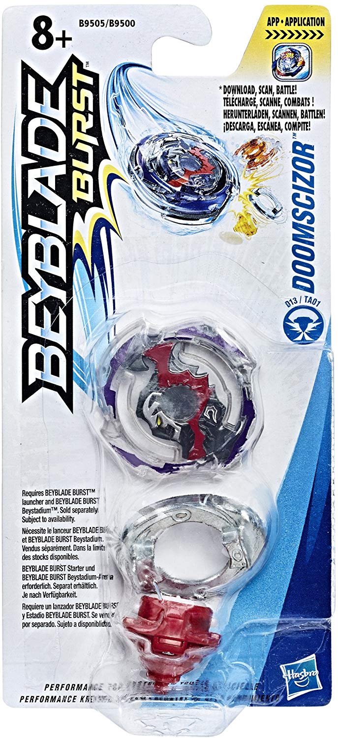 Hasbro Other B9505ES0 - Single Top Doomscizor, Spinning Top, Multicoloured