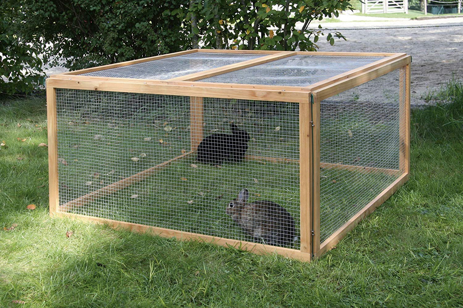 Kerbl Vario Outdoor Enclosure, 120 x 120 x 59 cm, 120 cm L x 60 cm W x 14 cm H - Image 2