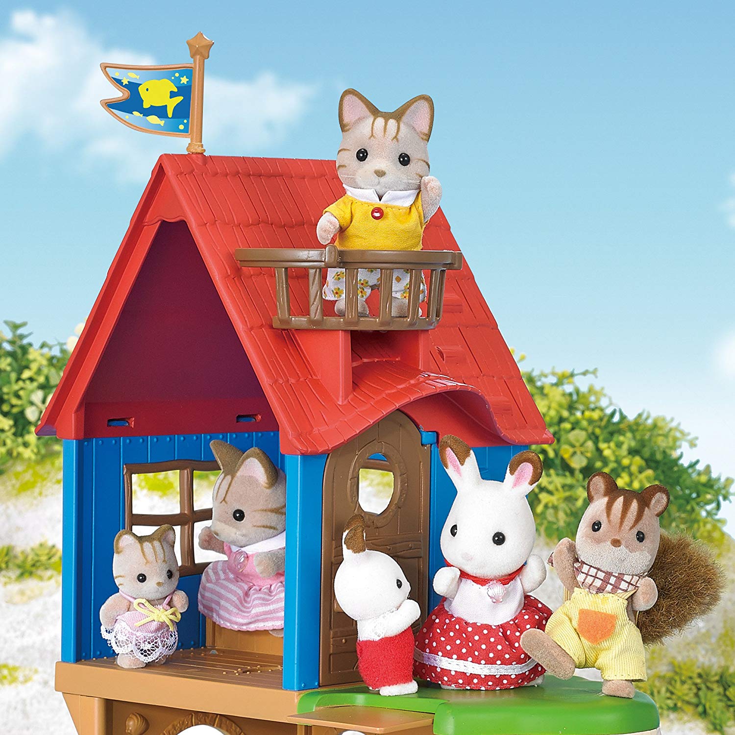 Sylvanian Families Secret Island Playhouse, Multicolor, Medium - Image 4