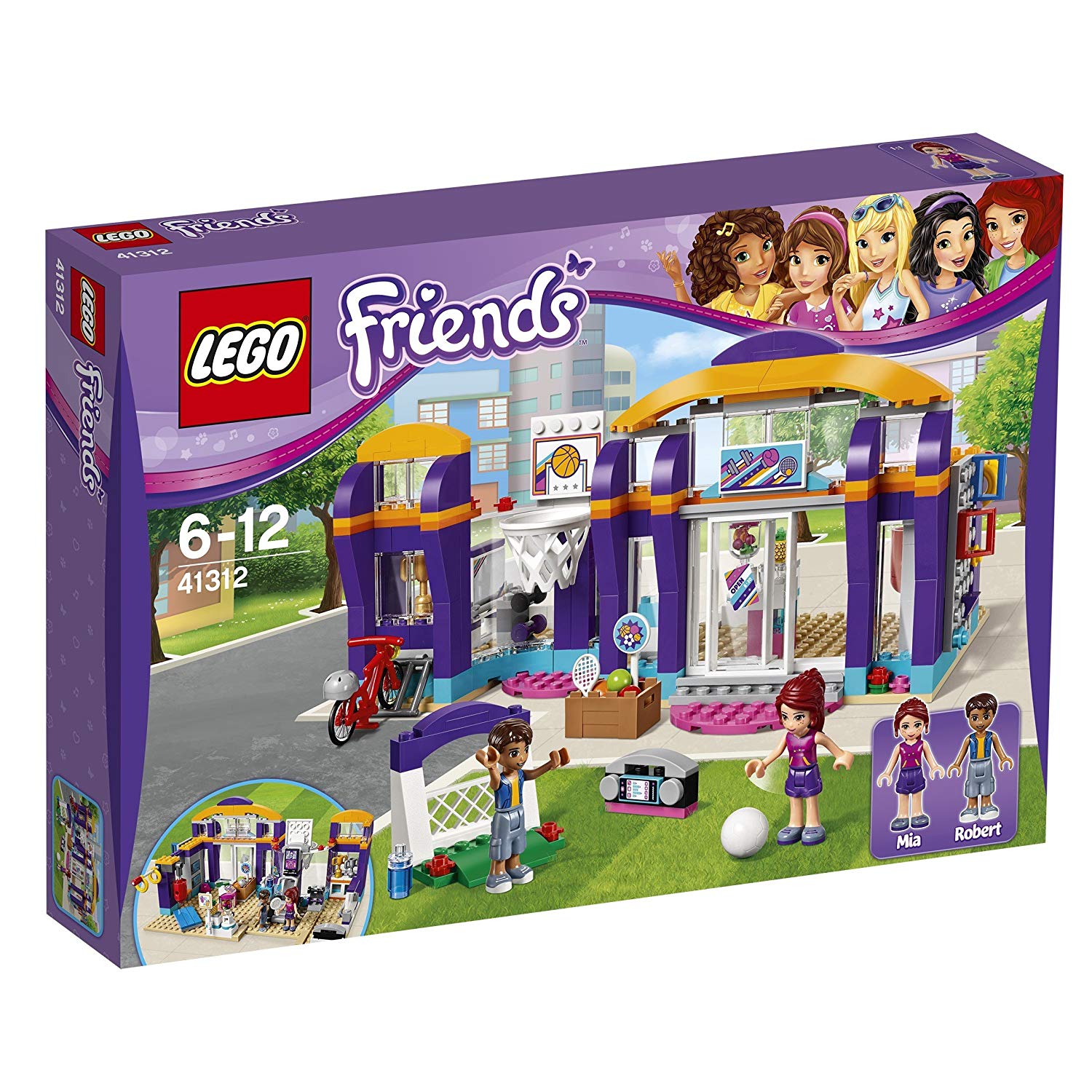 LEGO 41312 "Heartlake Sports Centre Building Toy, Mixed