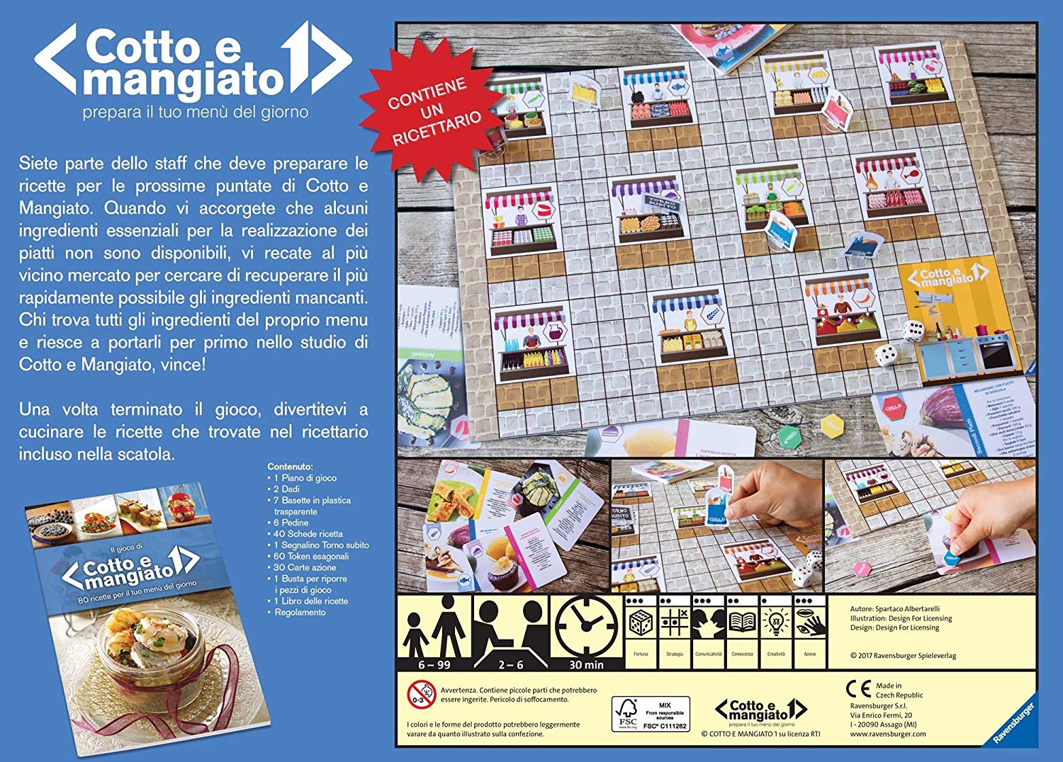 Ravensburger Cotto E MANGIATO Indietro Children and Adults Role-Playing Game, Board Game (Role-Playing Game - Image 4