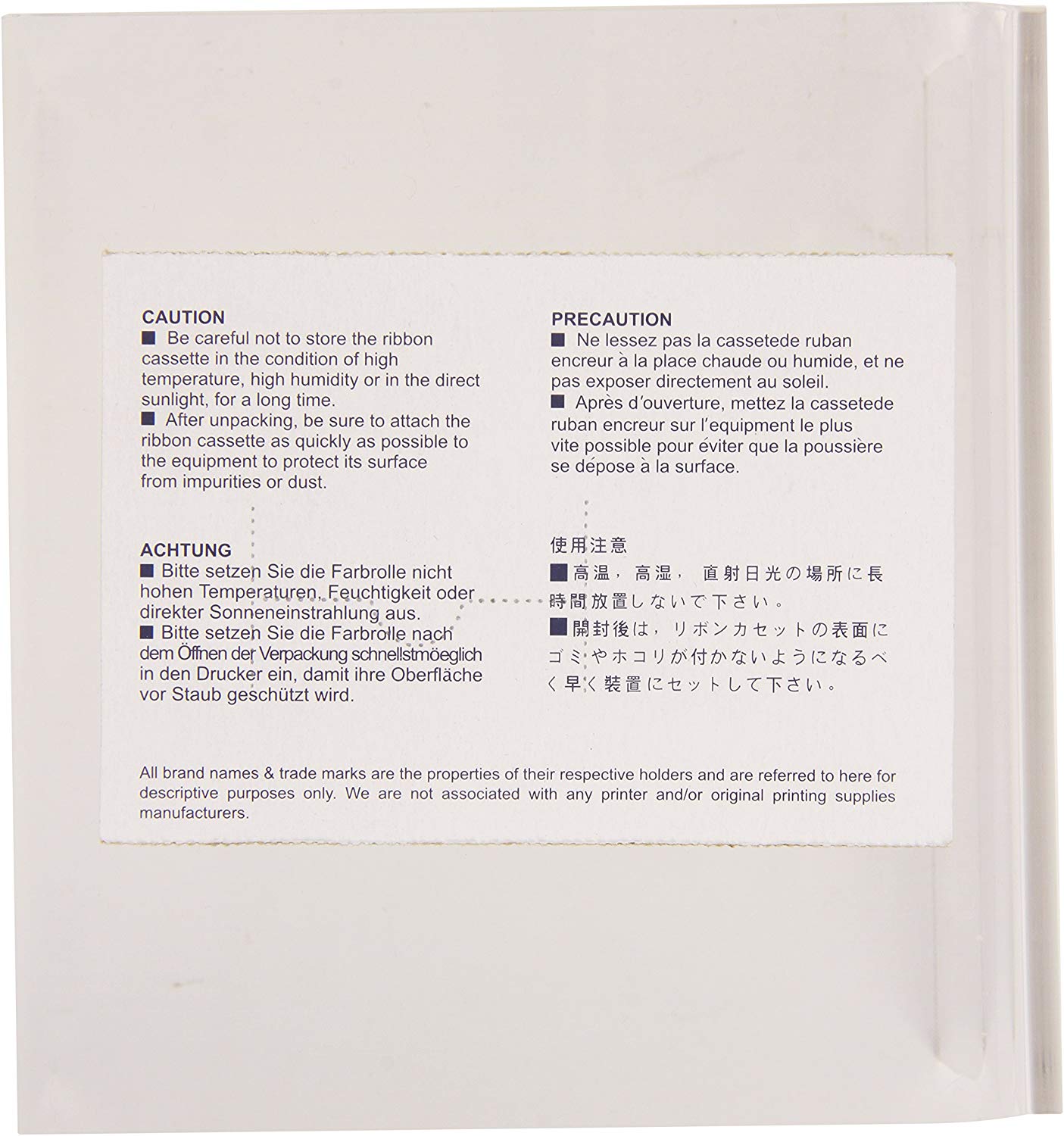 Casio Farbw.IR-40Gr.744 f.HR-8L/150LB sw, Black - Image 2