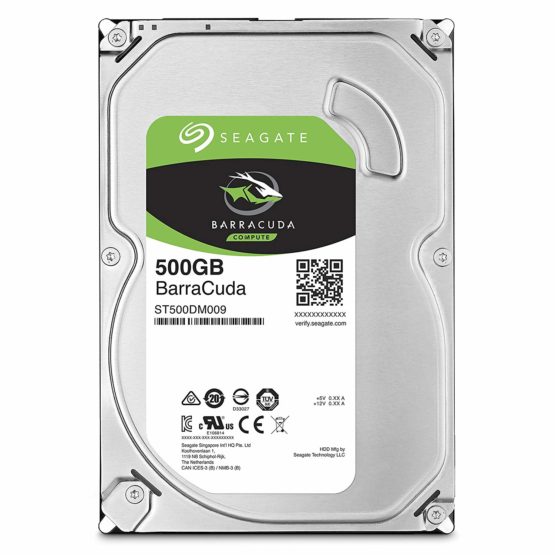 Seagate Barracuda - 500GB internal hard drive (7200 rpm, SATA3) silver color,ST500DM009 - Image 3