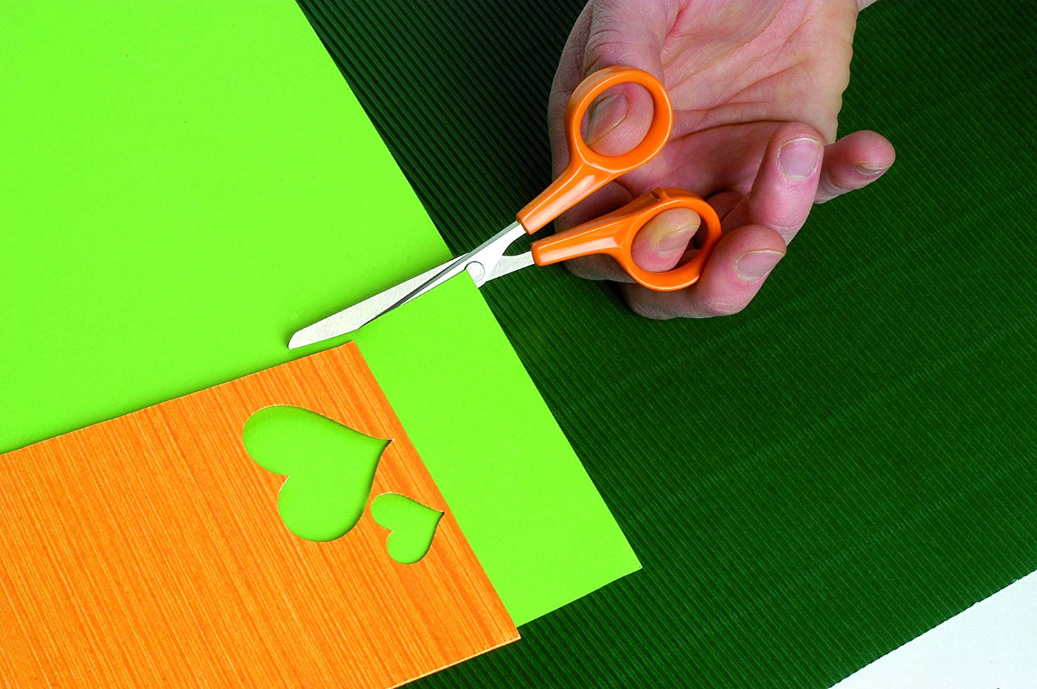 Fiskars Paper Scissors, Total Length: 17 cm, Steel/Synthetic Material, Classic, 1000816, Standard, 17 x 8.5 x 1.7 cm - Image 2